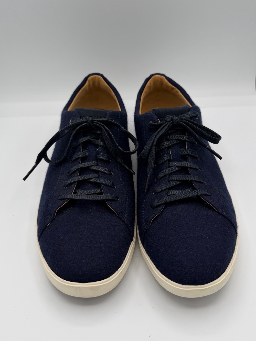 Cole Haan Navy Men’s Low-Top Lace-Up Sneakers - Picture 2 of 9
